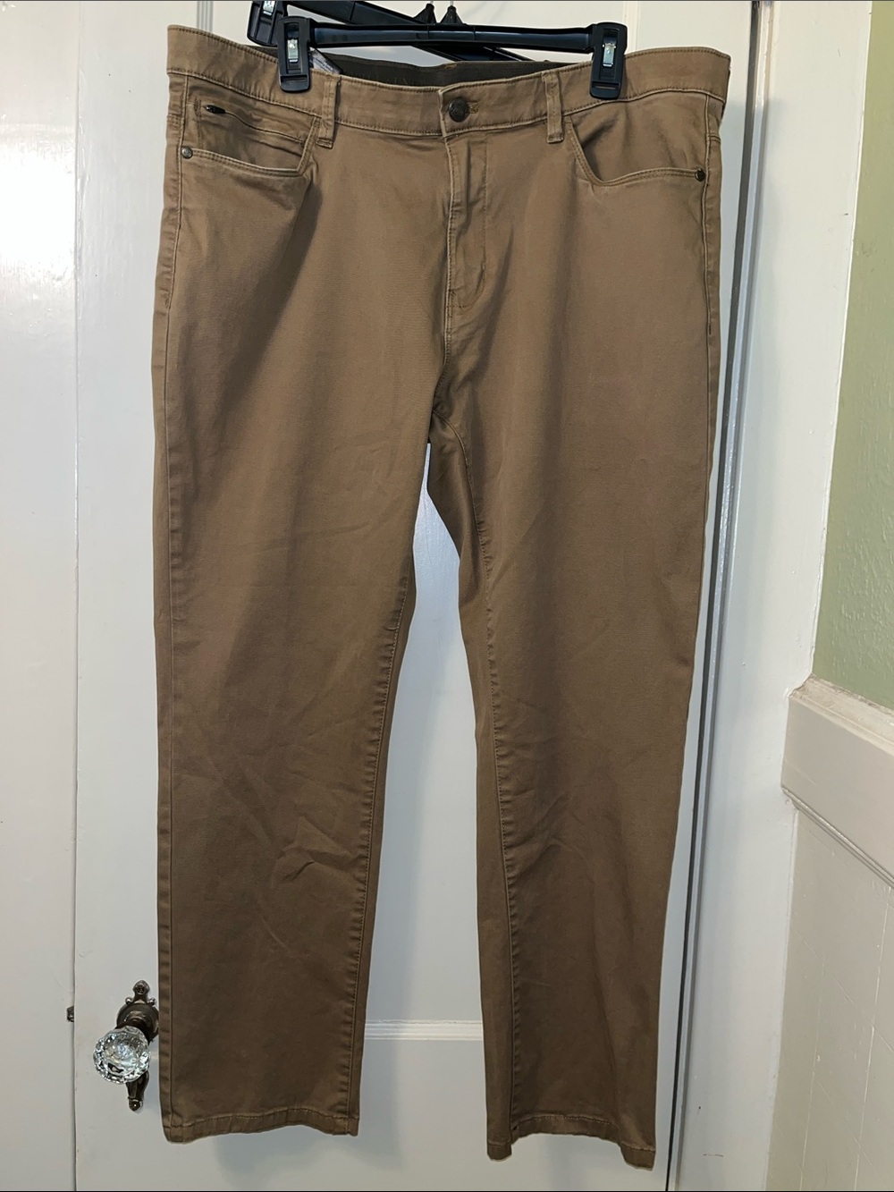 English Laundry Men's Brown Chinos - Classic Straight Fit